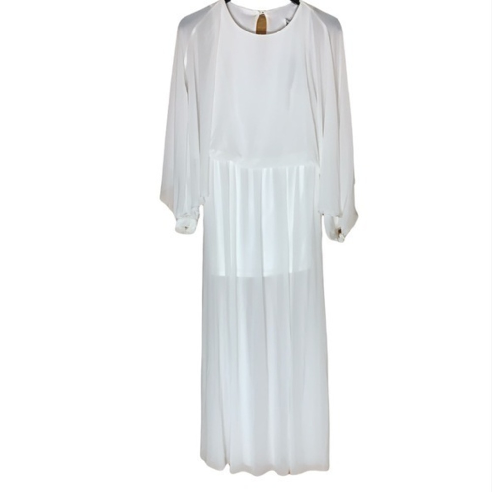 NWT Sabo Skirt sz 12 white dress